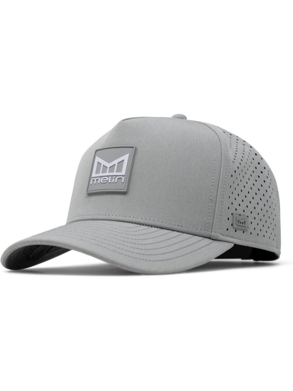 Men's Performance Snapback Hat, Stylish Stacked Hydro Design, Perfect for